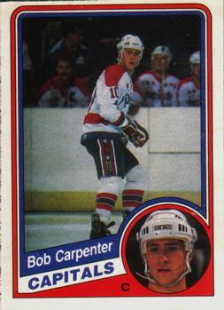 1984-85 O-Pee-Chee #194 Bob Carpenter Front