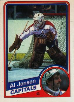 1984-85 O-Pee-Chee #201 Al Jensen Front