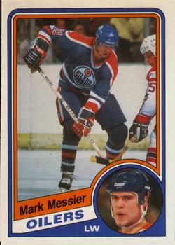 1984-85 O-Pee-Chee #254 Mark Messier Front