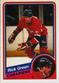 1984-85 O-Pee-Chee #262 Rick Green Front