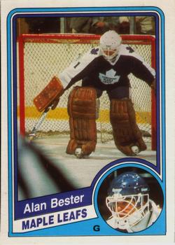 1984-85 O-Pee-Chee #297 Allan Bester Front