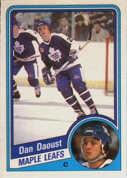 1984-85 O-Pee-Chee #299 Dan Daoust Front