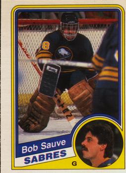 1984-85 O-Pee-Chee #30 Bob Sauve Front