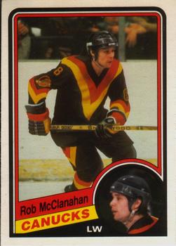 1984-85 O-Pee-Chee #325 Rob McClanahan Front