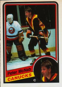 1984-85 O-Pee-Chee #326 Peter McNab Front