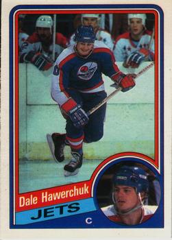 1984-85 O-Pee-Chee #339 Dale Hawerchuk Front