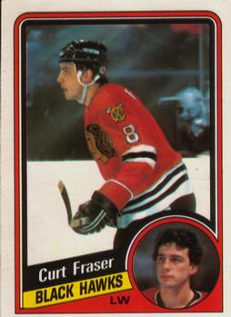 1984-85 O-Pee-Chee #34 Curt Fraser Front