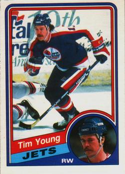 1984-85 O-Pee-Chee #351 Tim Young Front