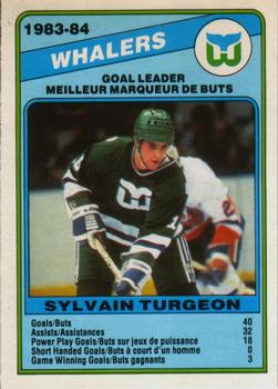 1984-85 O-Pee-Chee #372 Sylvain Turgeon Front