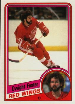 1984-85 O-Pee-Chee #53 Dwight Foster Front