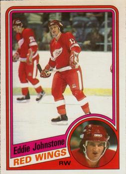1984-85 O-Pee-Chee #55 Eddie Johnstone Front