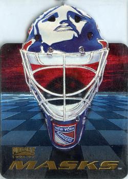 1996-97 Pinnacle - Masks Die Cuts #9 Mike Richter Front