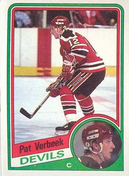 1984-85 Topps #90 Pat Verbeek Front