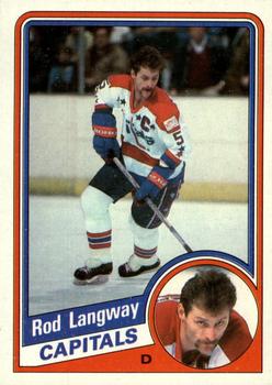 1984-85 Topps #147 Rod Langway Front