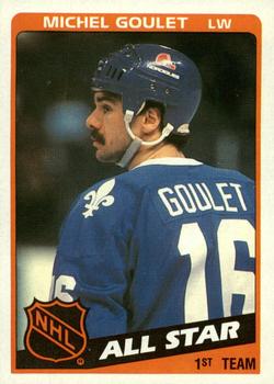 1984-85 Topps #153 Michel Goulet Front