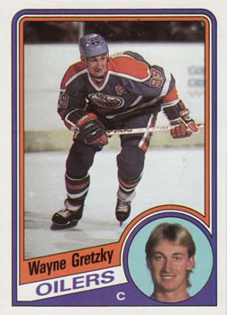 1984-85 Topps #51 Wayne Gretzky Front