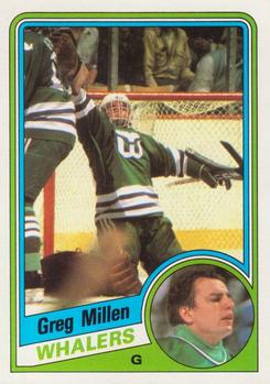 1984-85 Topps #58 Greg Millen Front