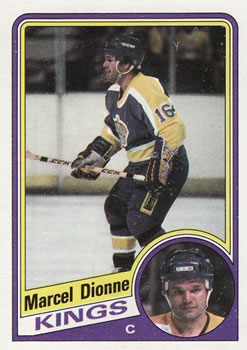 1984-85 Topps #64 Marcel Dionne Front
