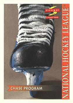 1996-97 Score - Golden Blades #275 Checklist: Chase Program Front