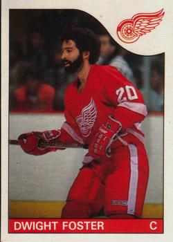 1985-86 O-Pee-Chee #14 Dwight Foster Front