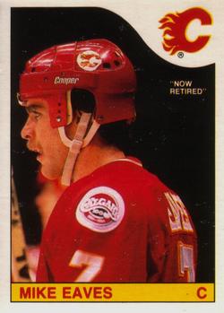 1985-86 O-Pee-Chee #213 Mike Eaves Front