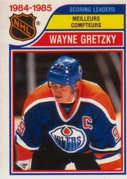 1985-86 O-Pee-Chee #259 Wayne Gretzky Front