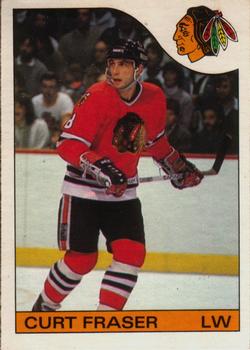 1985-86 O-Pee-Chee #3 Curt Fraser Front