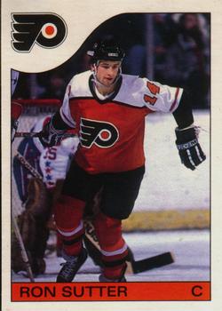 1985-86 O-Pee-Chee #6 Ron Sutter Front