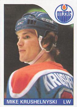 1985-86 Topps #49 Mike Krushelnyski Front