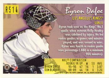 1996-97 Topps NHL Picks - O-Pee-Chee Rookie Stars #RS14 Byron Dafoe Back