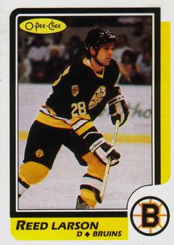 1986-87 O-Pee-Chee #110 Reed Larson Front