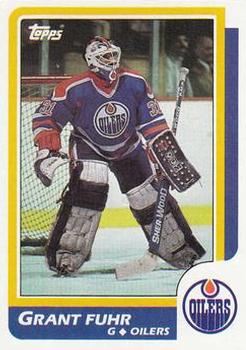 1986-87 Topps #56 Grant Fuhr Front