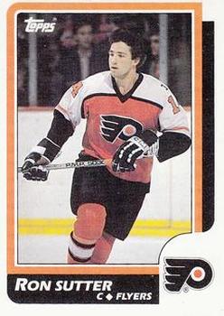 1986-87 Topps #109 Ron Sutter Front