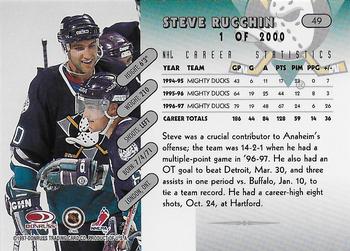 1997-98 Donruss - Press Proof Silver #49 Steve Rucchin Back