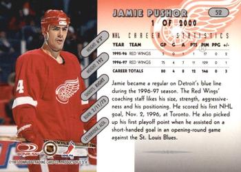 1997-98 Donruss - Press Proof Silver #52 Jamie Pushor Back