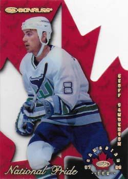 1997-98 Donruss Canadian Ice - National Pride #14 Geoff Sanderson Front