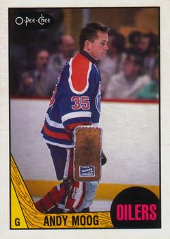 1987-88 O-Pee-Chee #204 Andy Moog Front