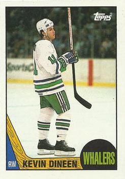1987-88 Topps #124 Kevin Dineen Front