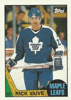 1987-88 Topps #155 Rick Vaive Front