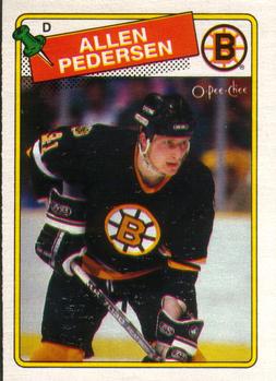 1988-89 O-Pee-Chee #103 Allen Pedersen Front
