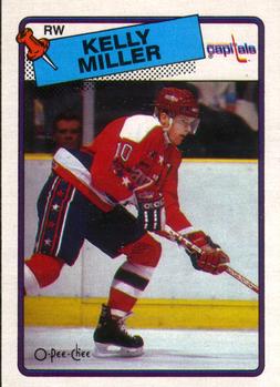 1988-89 O-Pee-Chee #130 Kelly Miller Front
