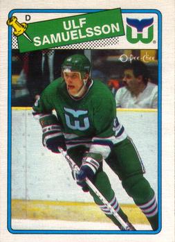 1988-89 O-Pee-Chee #136 Ulf Samuelsson Front