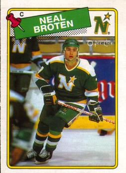 1988-89 O-Pee-Chee #144 Neal Broten Front