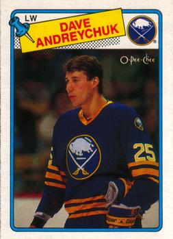 1988-89 O-Pee-Chee #163 Dave Andreychuk Front