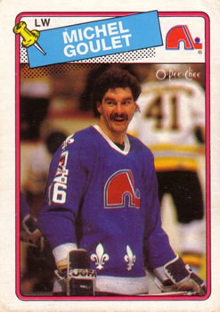 1988-89 O-Pee-Chee #54 Michel Goulet Front