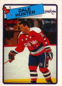 1988-89 O-Pee-Chee #70 Dale Hunter Front