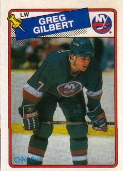 1988-89 O-Pee-Chee #83 Greg Gilbert Front