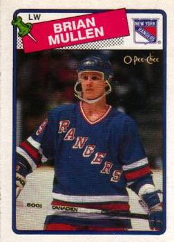 1988-89 O-Pee-Chee #91 Brian Mullen Front