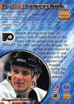 1997-98 Pacific Crown Collection - Copper #225 Dale Hawerchuk Back