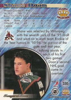1997-98 Pacific Crown Collection - Silver #330 Shane Doan Back